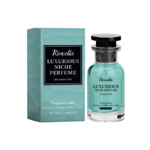 Roxelis Ambergris Niche Perfume - Gentle, Natural, Long-lasting Light Scent with Alluring Hormonal Fragrance for Men