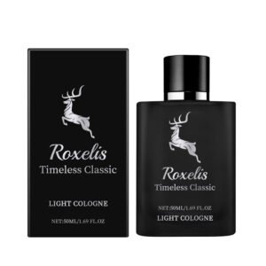 Roxelis Charming Perfume, Classic Cologne, with a natural and fresh scent, exuding charm, long-lasting fragrance, an elegant and portable perfume for dating