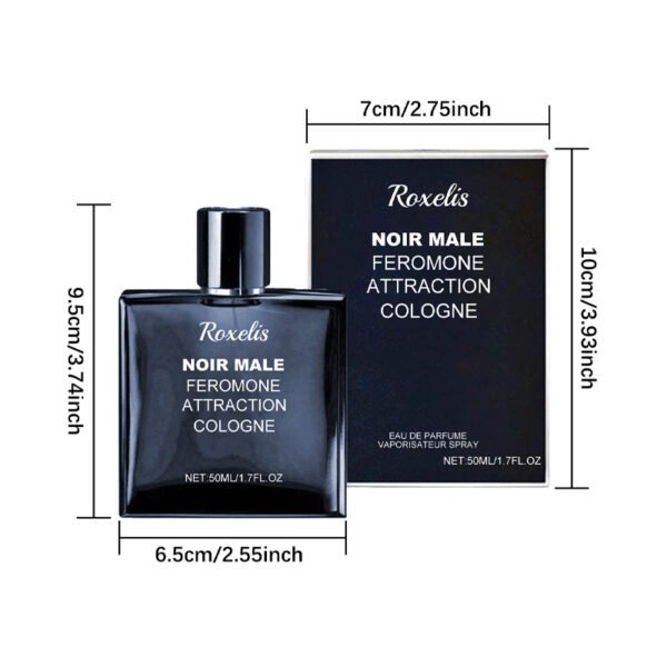 Roxelis Men's Charismatic Fragrance - A refreshing and mild scent that lingers without being overpowering, exuding charm for romantic dates. - Image 8