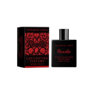 Roxelis Intense Cardamom Lemon Charming Perfume, with intense and charming fragrance, cardamom and lemon bring a fresh and unique charm, and a strong aroma