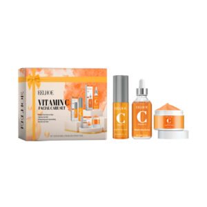 EELHOE Vitamin C Facial Skin Care Set, a set for facial moisturizing, rejuvenating, brightening skin, and refining pores