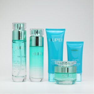 OUPEI Honeysuckle & Hyaluronic Acid Hydration Set – Soothing 4-Step Skincare Routine