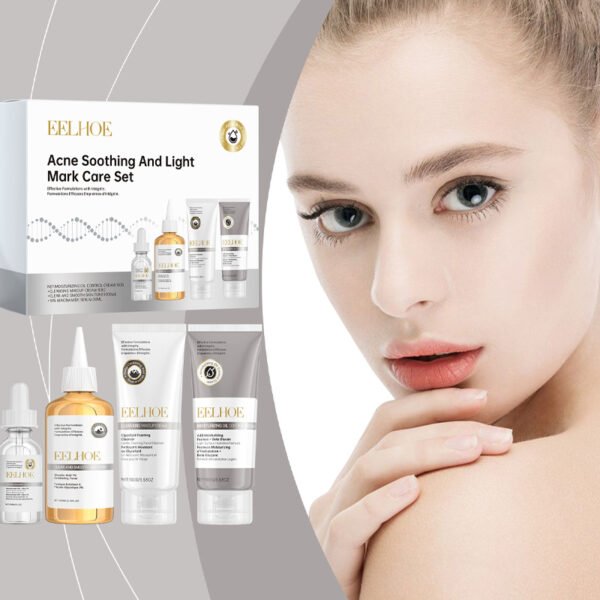 EELHOE Acne Care Set, Brightens Skin, Mildly Moisturizes, Repairs Skin, Moisturizes the Face, Facial Care Set - Image 2