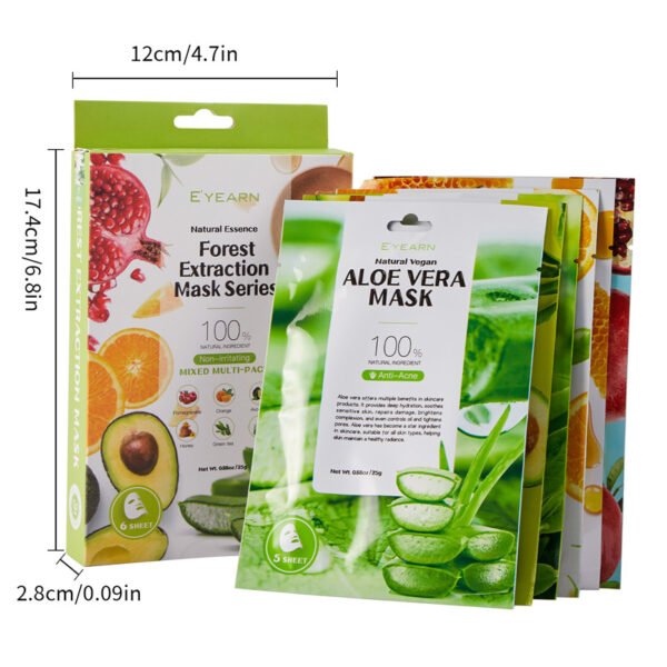 Moisturizing Forest Mask - 5-Piece Hydration Treatment Set - Image 4