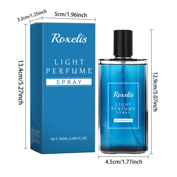 Roxelis Men's Mint Cologne - Exudes Personal Charm, Long-lasting Fragrance, Light Scent, Elegant and Fresh Atmosphere Cologne - Image 8