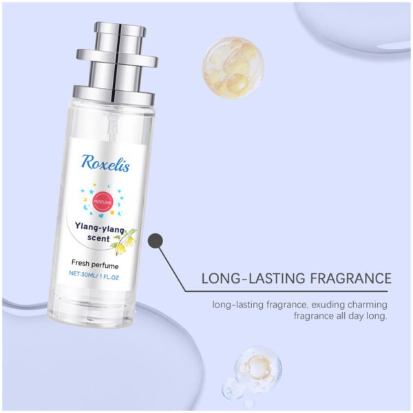 Roxelis Ylang-Ylang Pagoda Perfume, exuding charming and fresh fragrance, lasting long, leaving a scent wherever you go, a niche fragrance for women. - Image 3