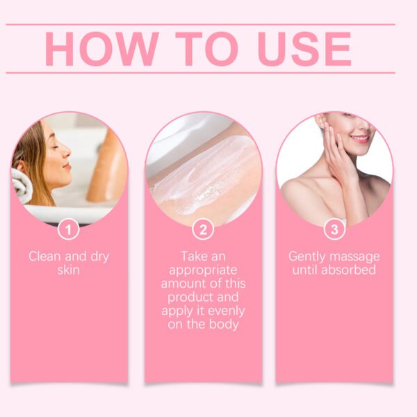EELHOE Sakura Body Skin Care Set. It gently cleanses the skin, keeps it hydrated, moisturized, nourishes the skin, and has a fresh fragrance. - Image 3