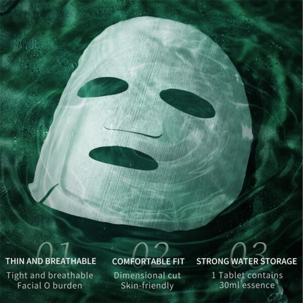 Cactus & Resurrection Plant Revitalizing Mask - 5-Piece Hydration Therapy - Image 3