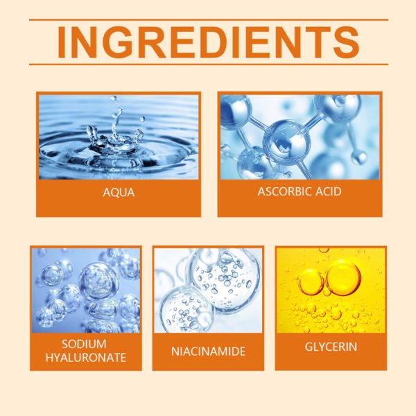 EELHOE Vitamin C Facial Skin Care Set, a set for facial moisturizing, rejuvenating, brightening skin, and refining pores - Image 6