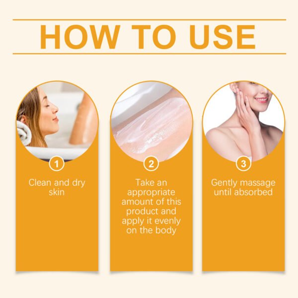 EELHOE Orange Body Moisturizing, Whitening and Fragrance Gift Set, a gentle skin - moisturizing, hydrating and nourishing skin - care set - Image 4