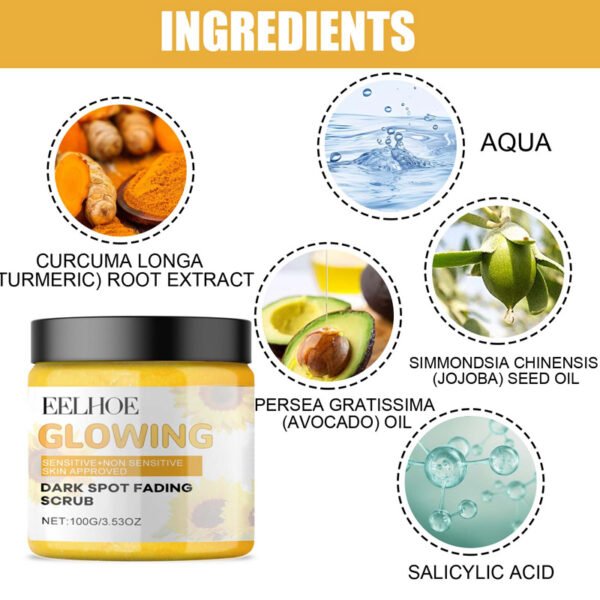 EELHOE Turmeric Skin Care Set - Hydrating, Moisturizing, Cleansing, Oil - Controlling, Fine Lines -淡化, Skin - Nourishing and Purifying Set - Image 6
