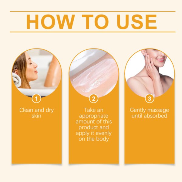 EELHOE Orange Body Moisturizing, Whitening and Fragrance Gift Set, a gentle skin - moisturizing, hydrating and nourishing skin - care set - Image 5