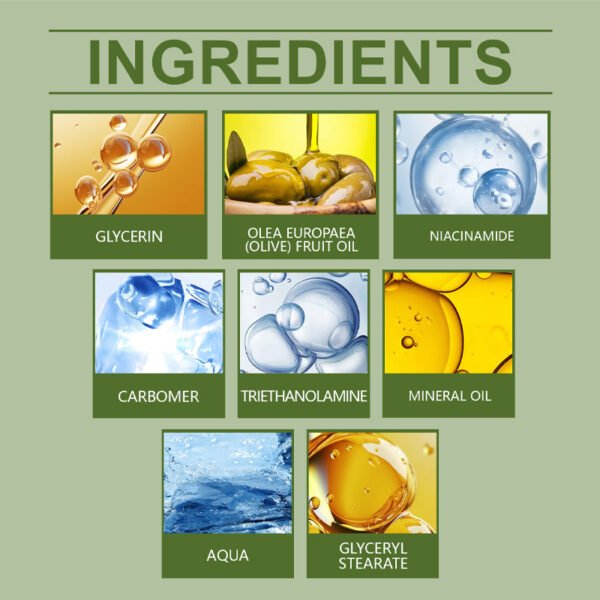 Viareline Olive Oil Facial Skin Care Set - Hydrating, Soothing, Improving Dryness, and Enhancing Skin Elasticity - Image 7