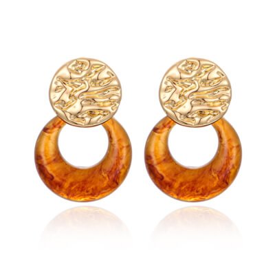 Tortoise Ring Earrings