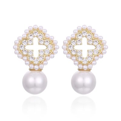 Pearl Stud Earrings